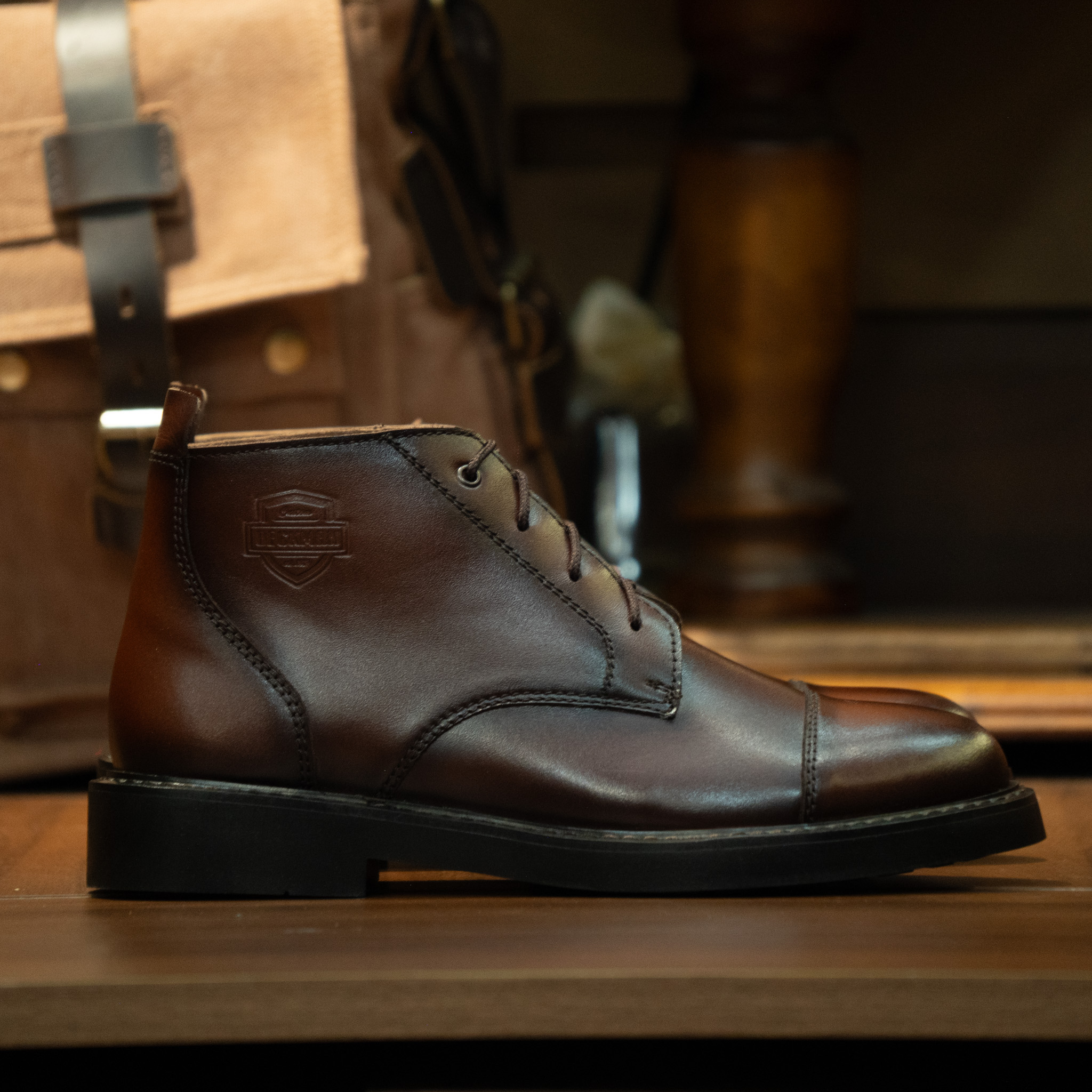Giày Beckman PH Chukka Trench Boots - Nâu 9