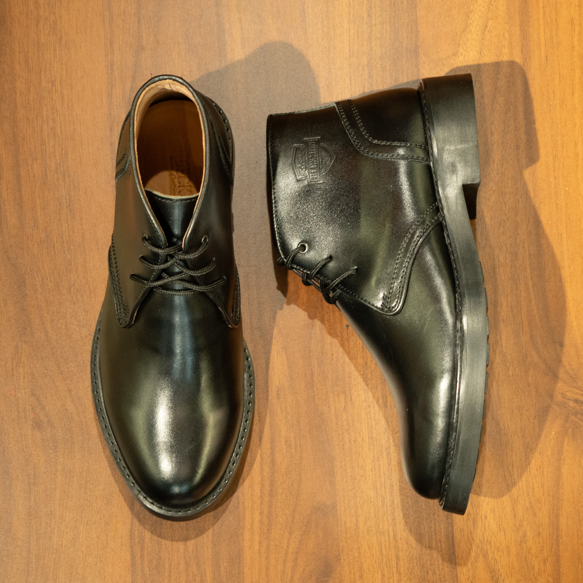 Giày Beckman Chukka Postman - Đen 2