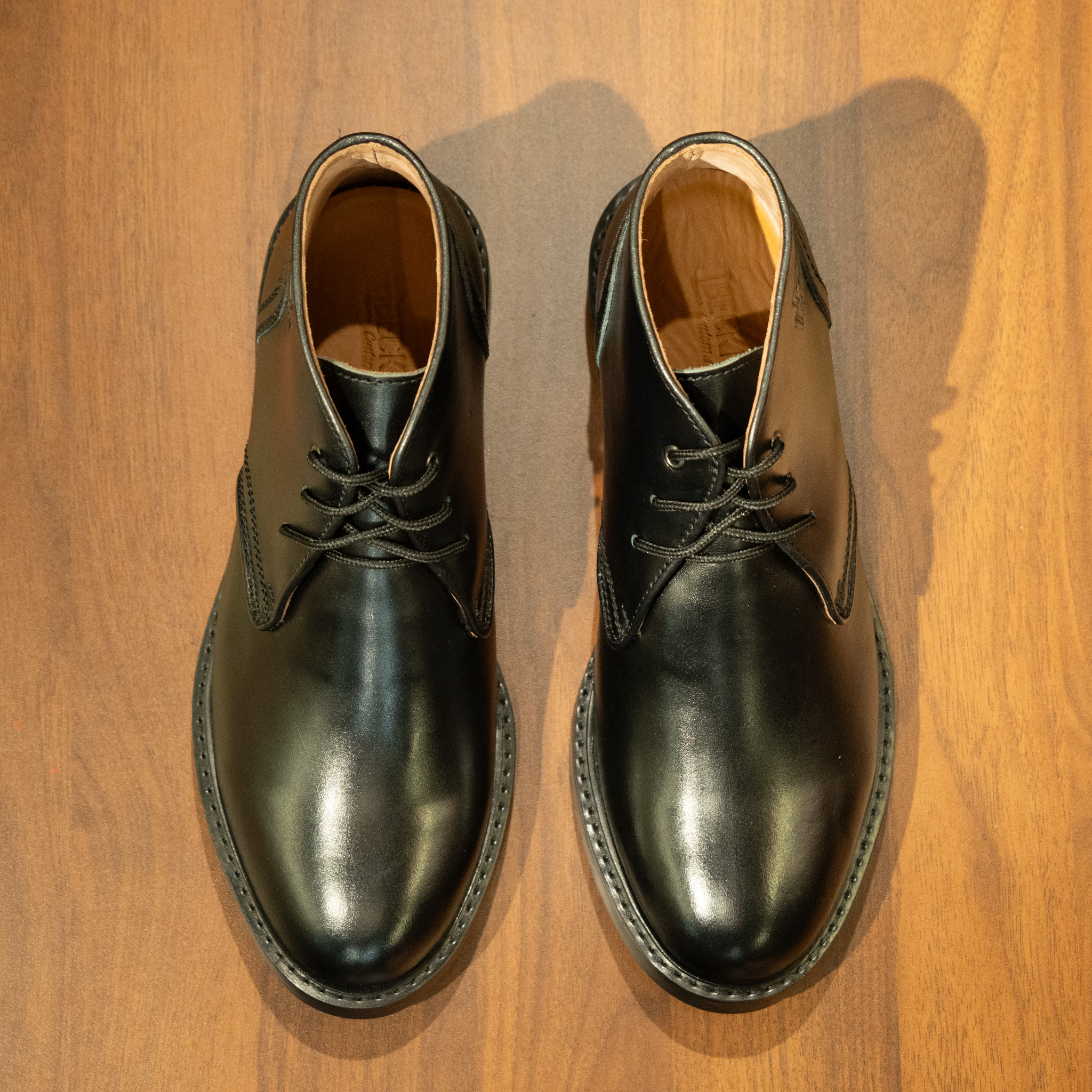 Giày Beckman Chukka Postman - Đen 3
