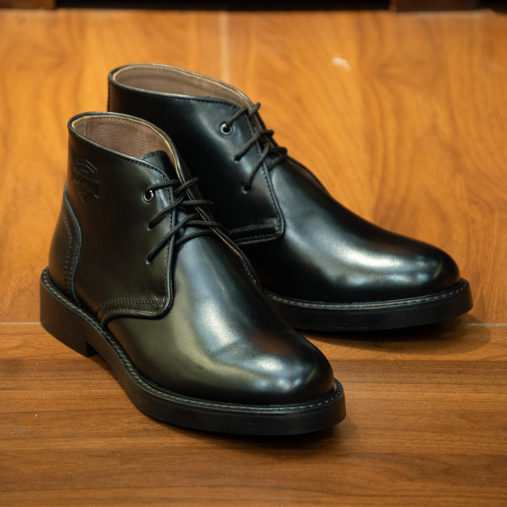 Giày Beckman Chukka Postman - Đen 6