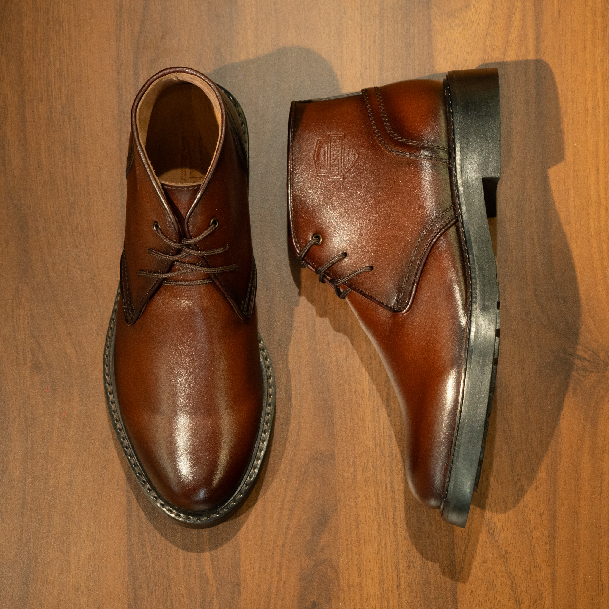 Giày Beckman Chukka Postman - Nâu 6