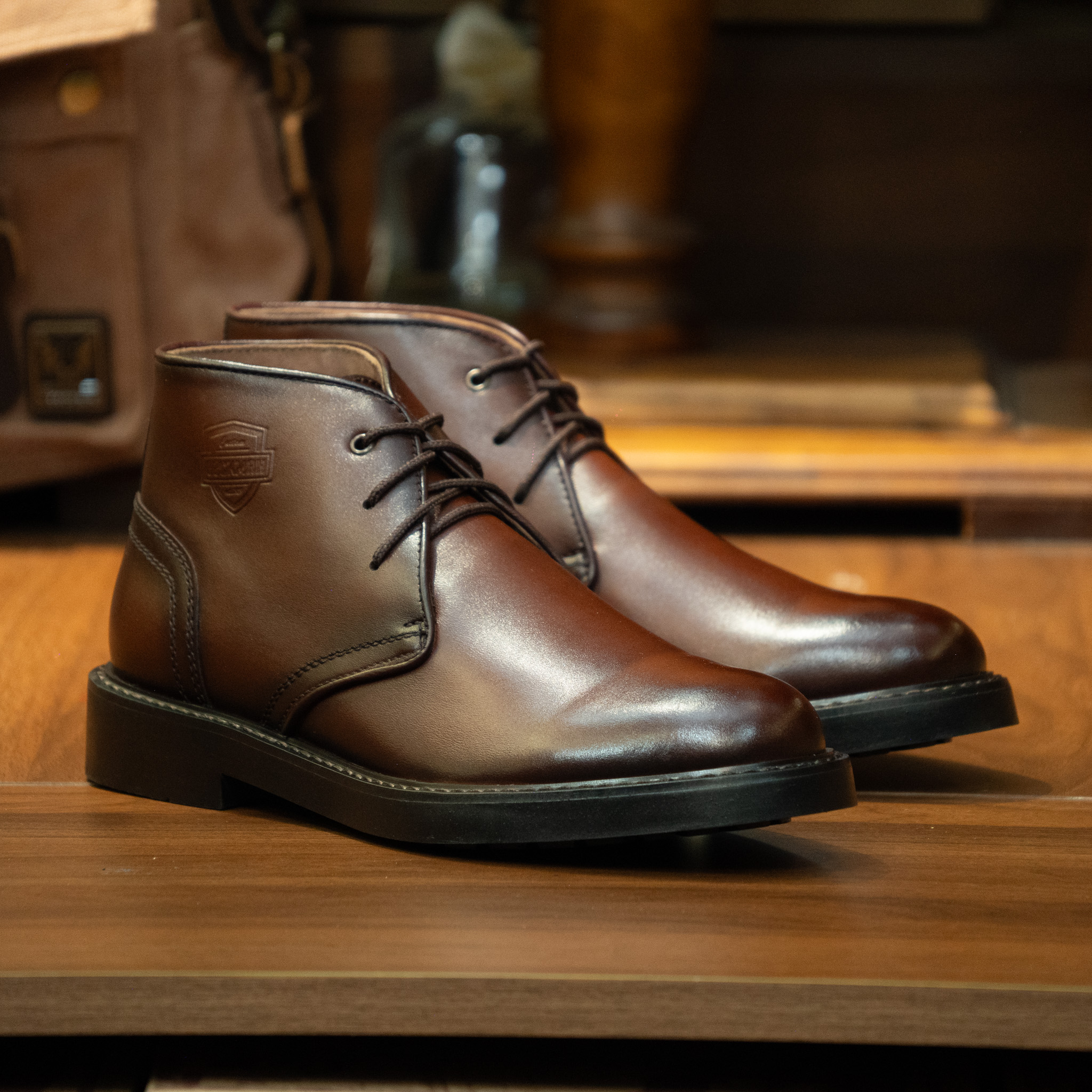 Giày Beckman Chukka Postman - Nâu 2