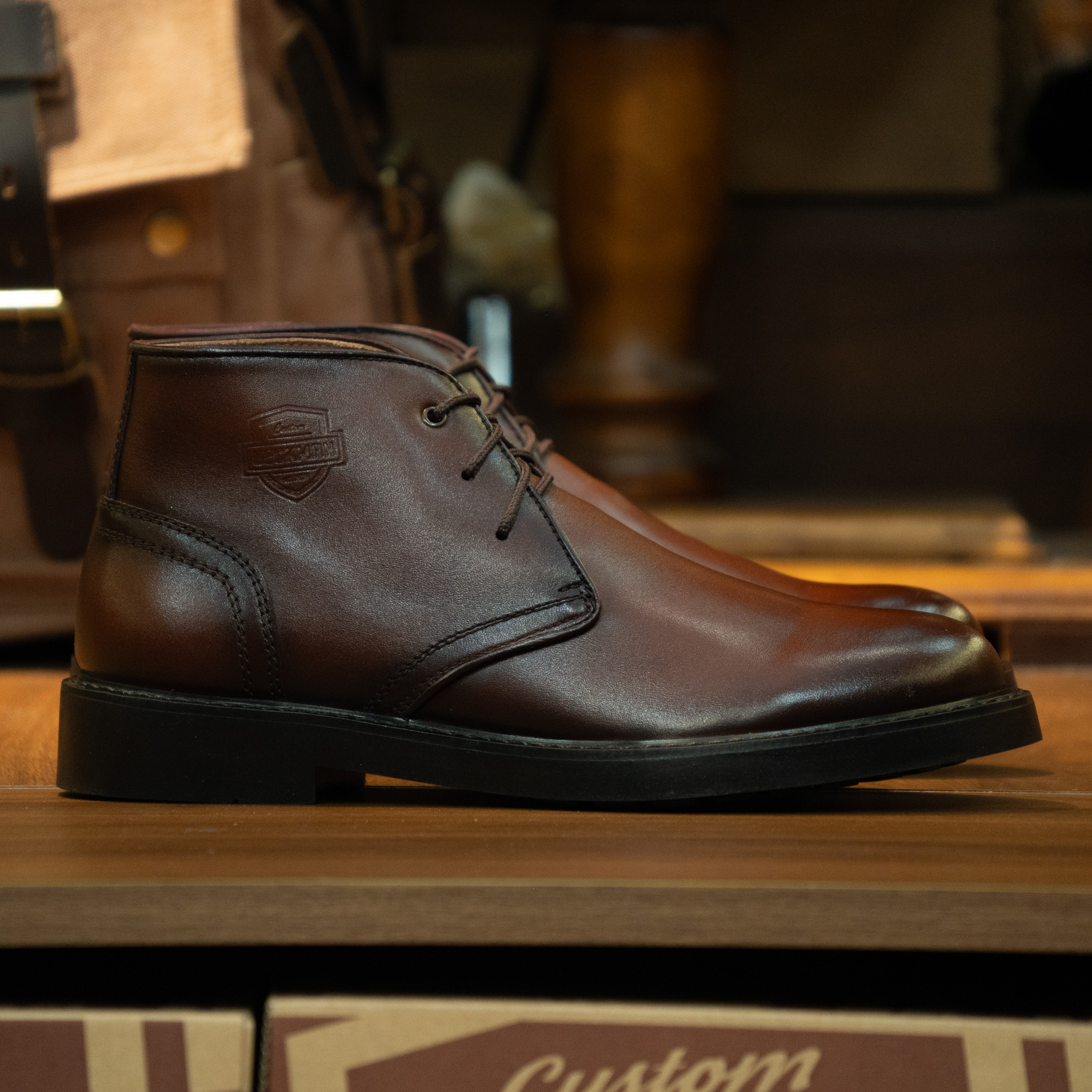 Giày Beckman Chukka Postman - Nâu 5