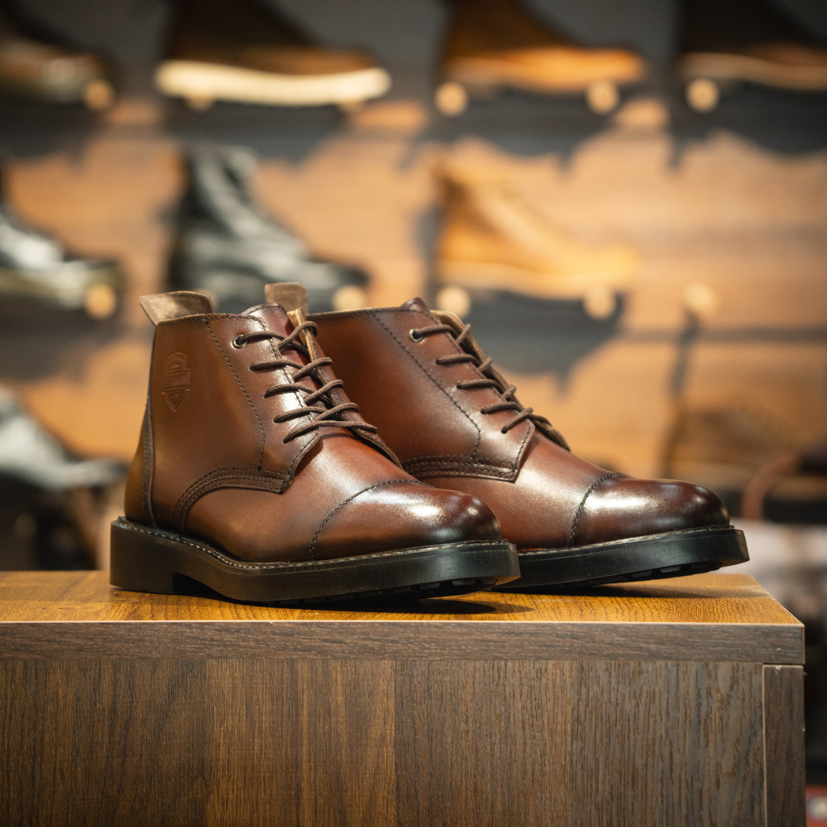 Giày Beckman Iron Chukka - Nâu 13