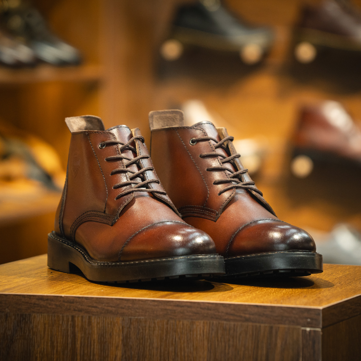 Giày Beckman Iron Chukka - Nâu 15