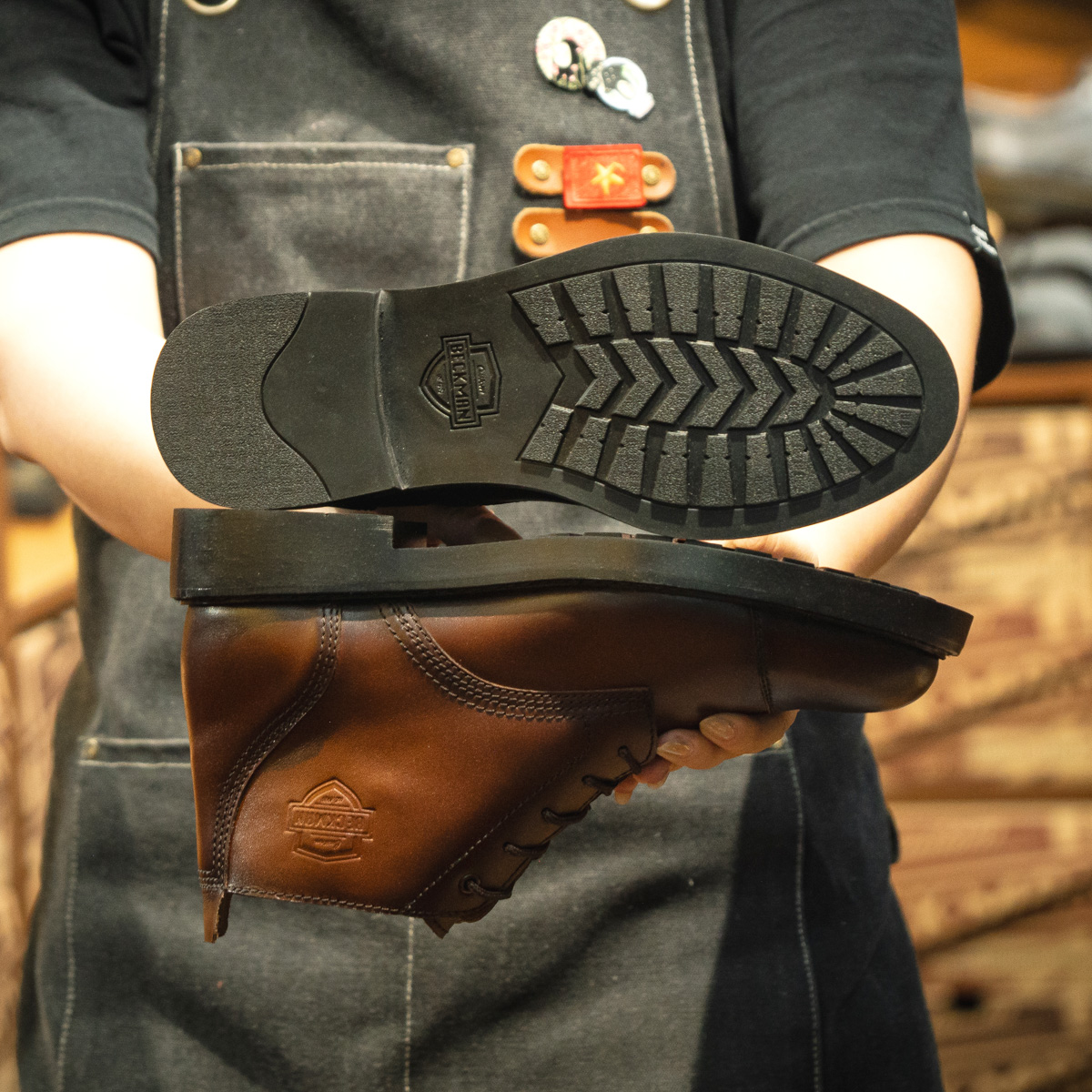 Giày Beckman Iron Chukka - Nâu 2