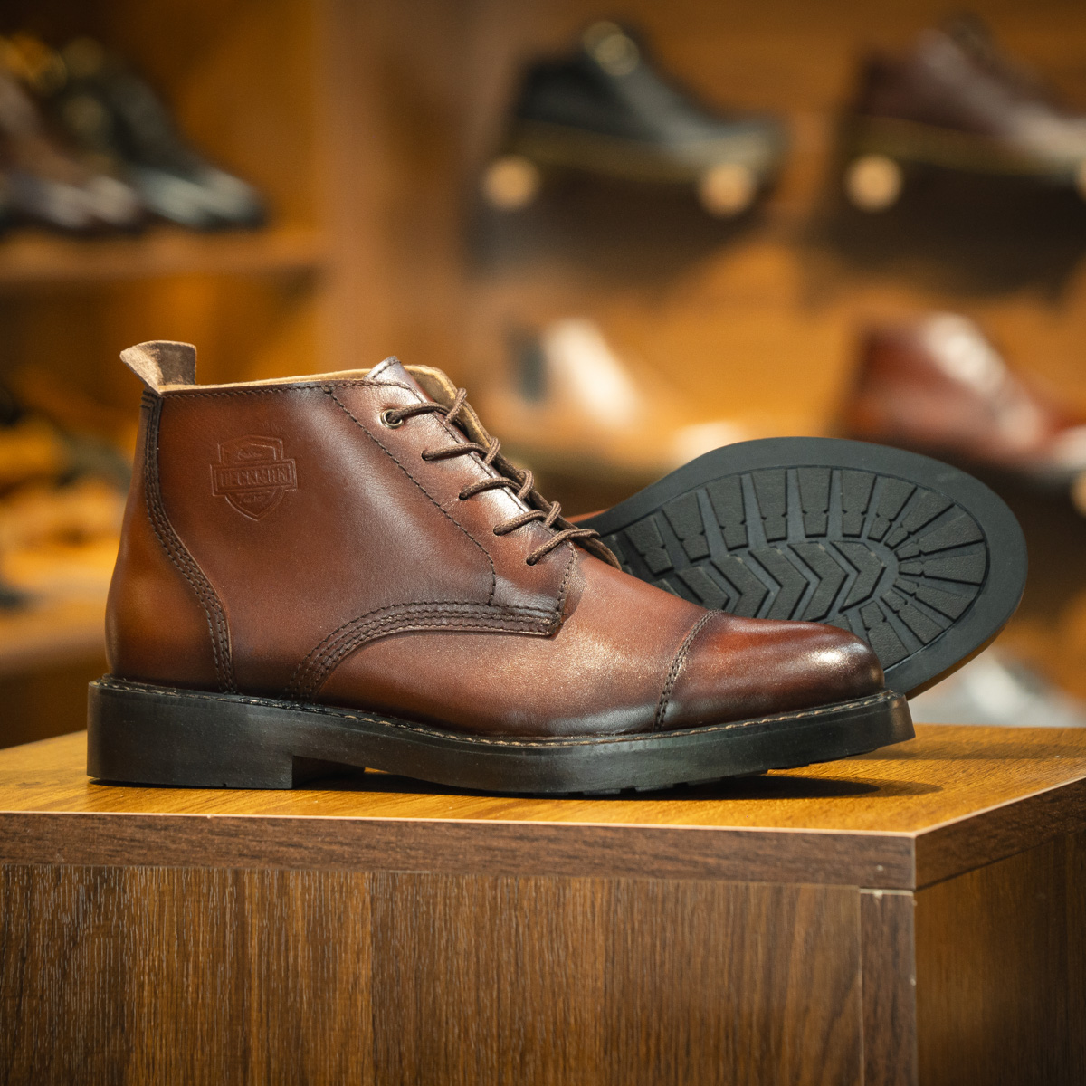 Giày Beckman Iron Chukka - Nâu 21