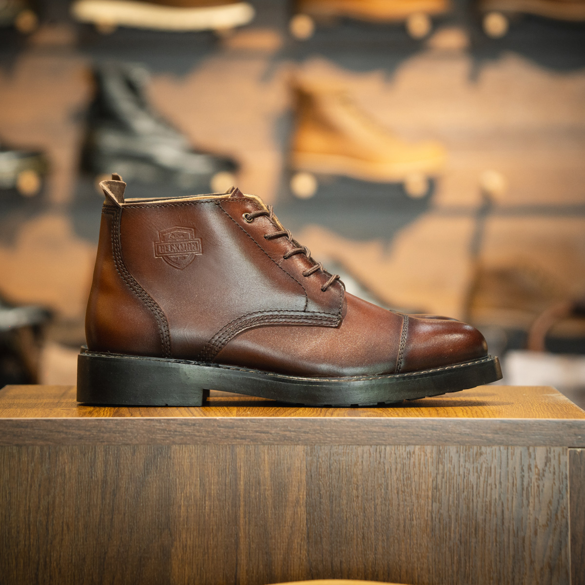 Giày Beckman Iron Chukka - Nâu 23