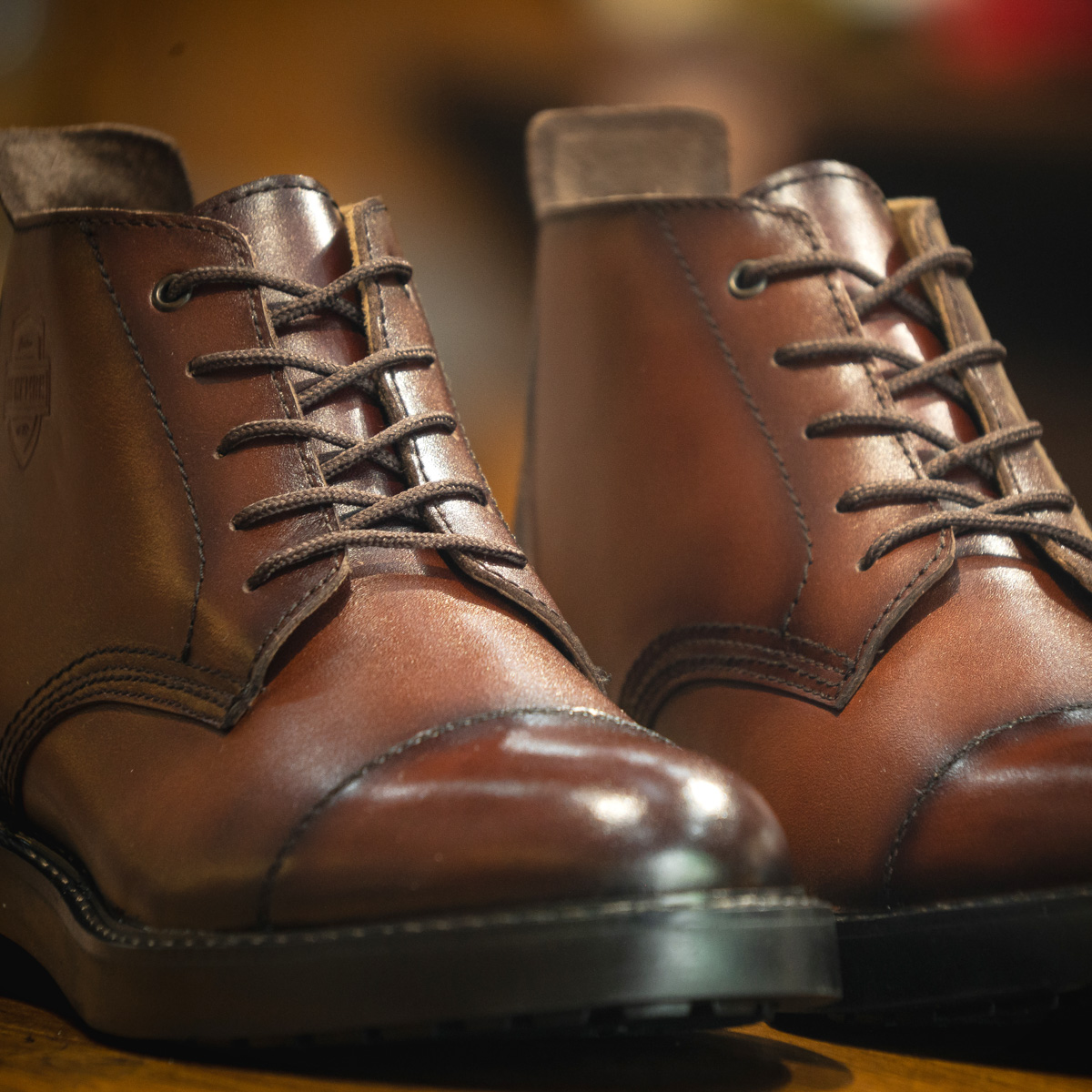 Giày Beckman Iron Chukka - Nâu 25