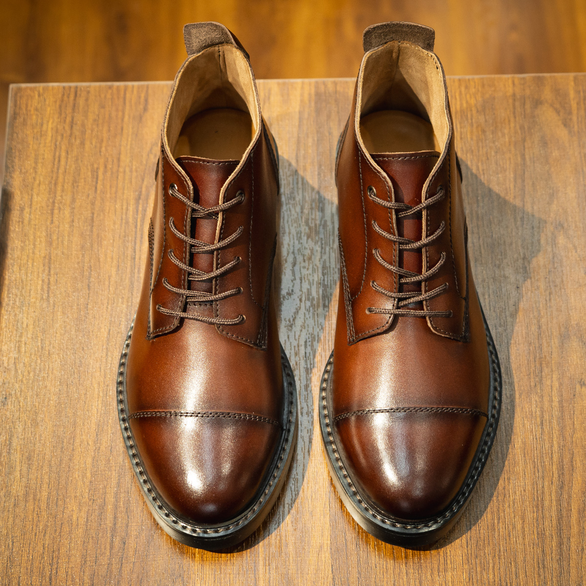 Giày Beckman Iron Chukka - Nâu 8