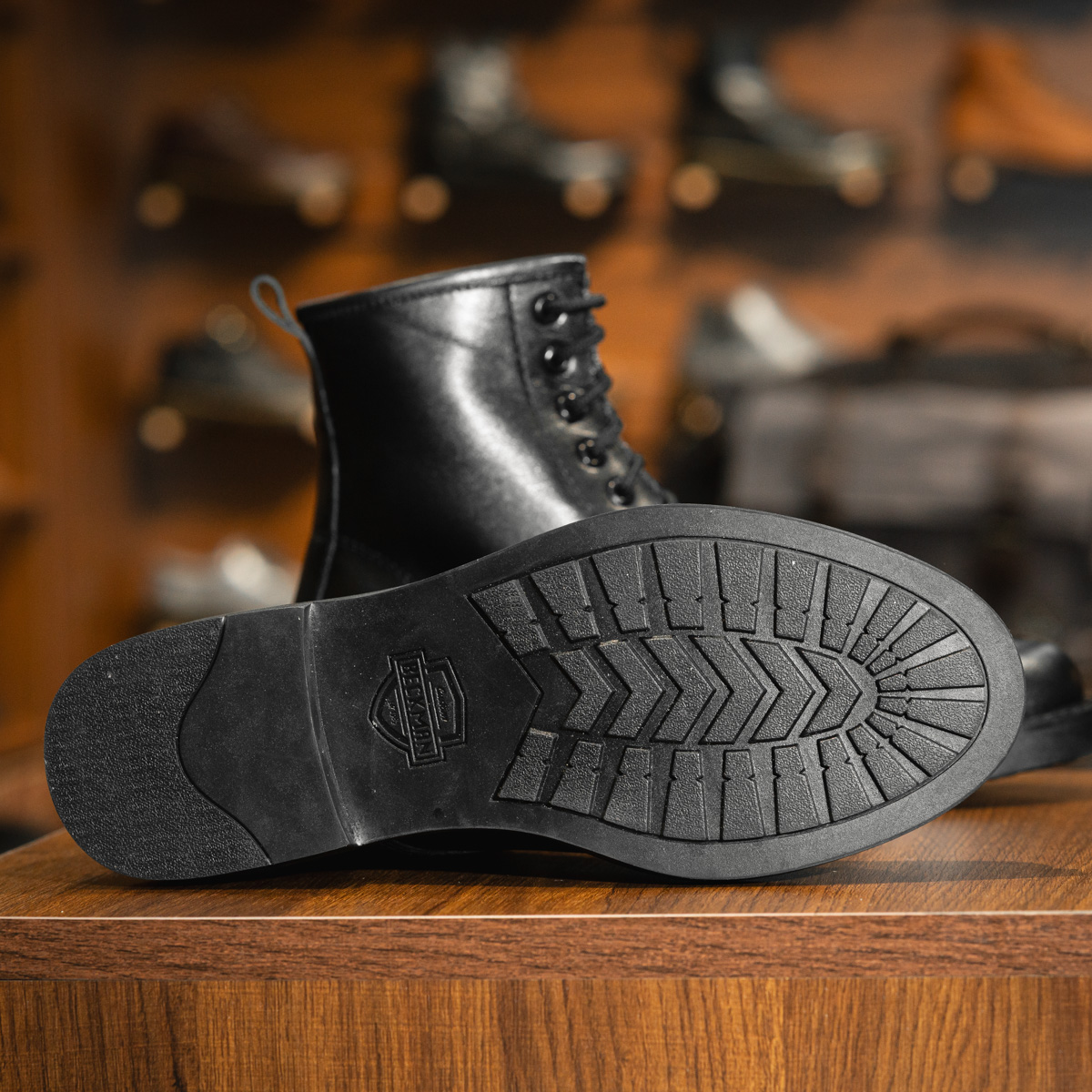 Giày Beckman Blacksmith Boots - Đen 7