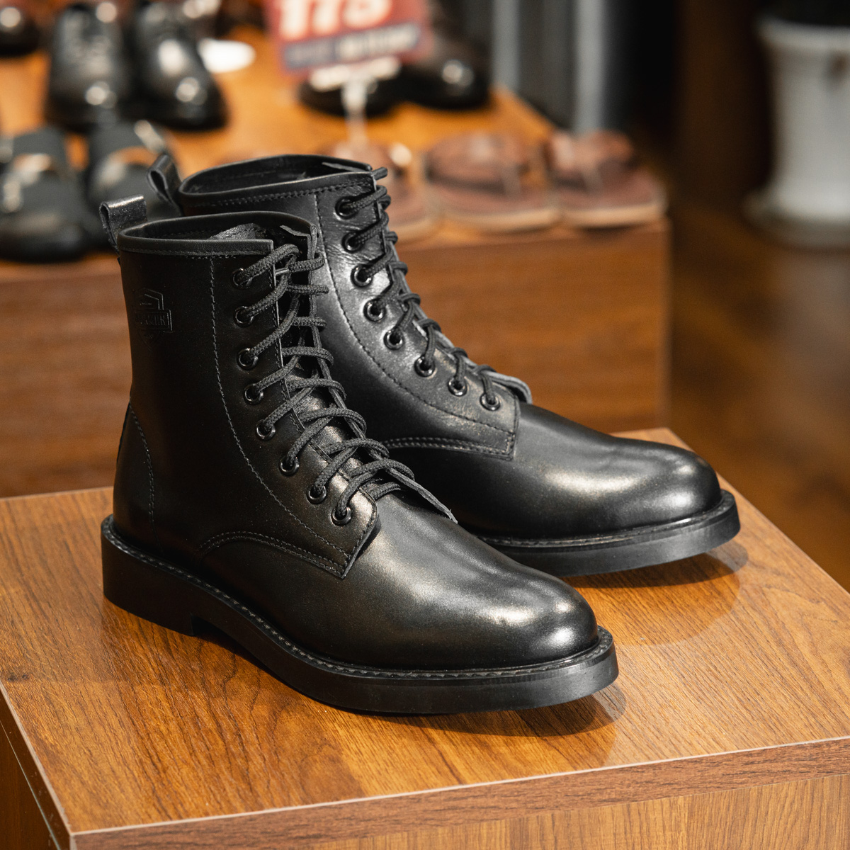 Giày Beckman Blacksmith Boots - Đen 9