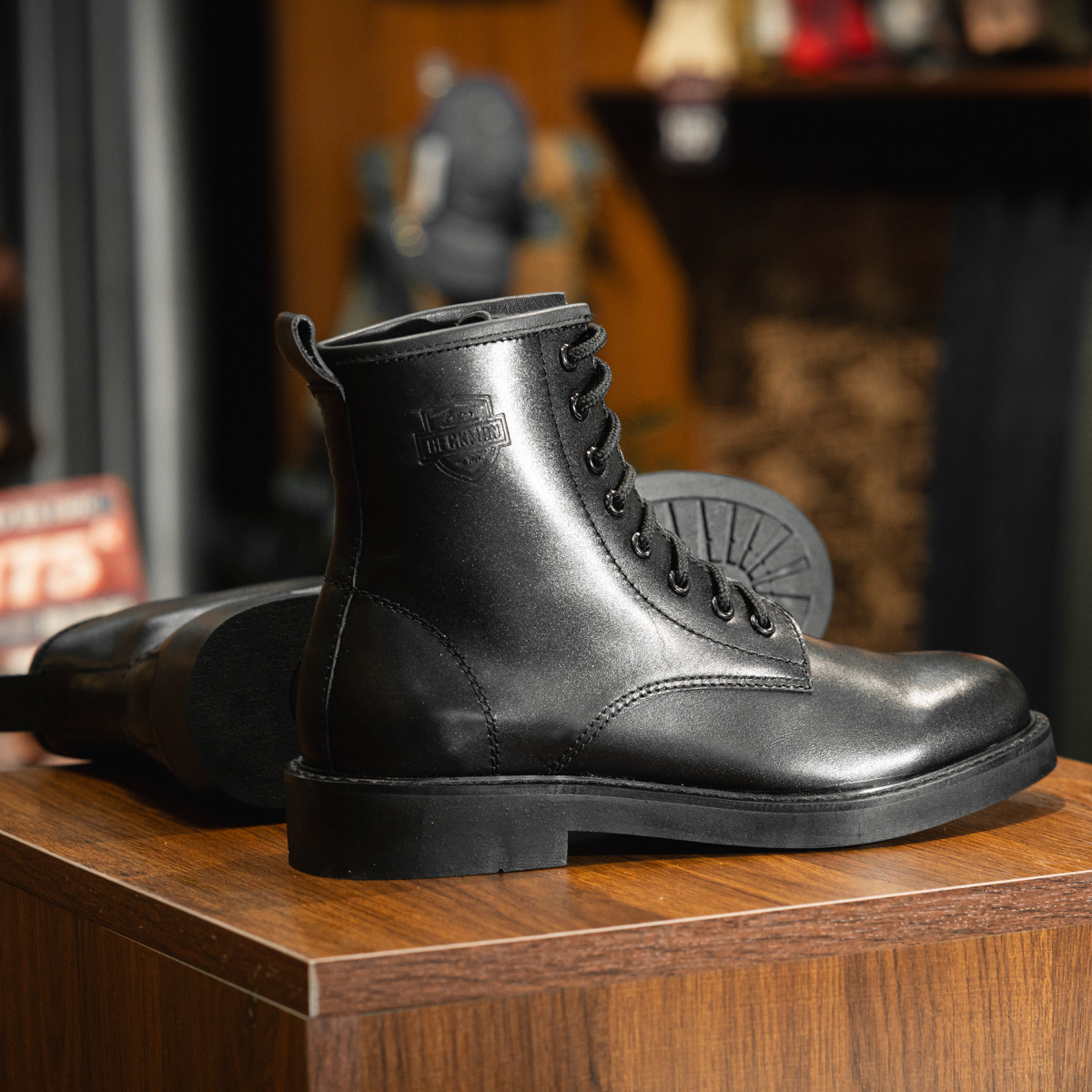 Giày Beckman Blacksmith Boots - Đen 6