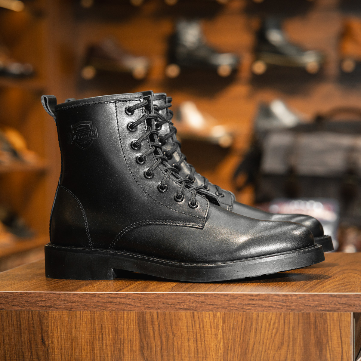 Giày Beckman Blacksmith Boots - Đen 4