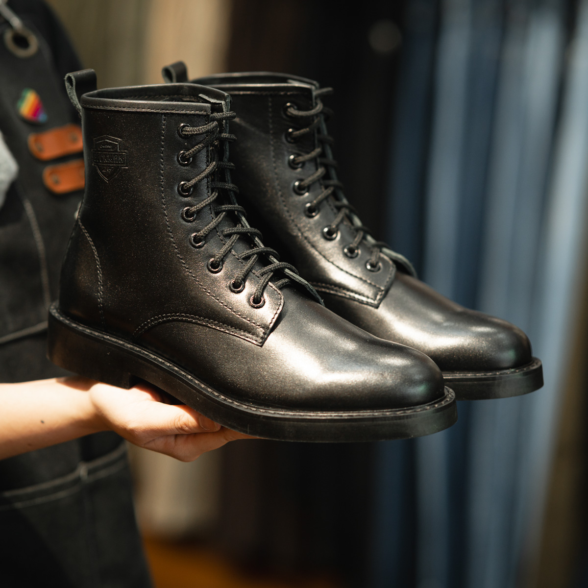 Giày Beckman Blacksmith Boots - Đen 11