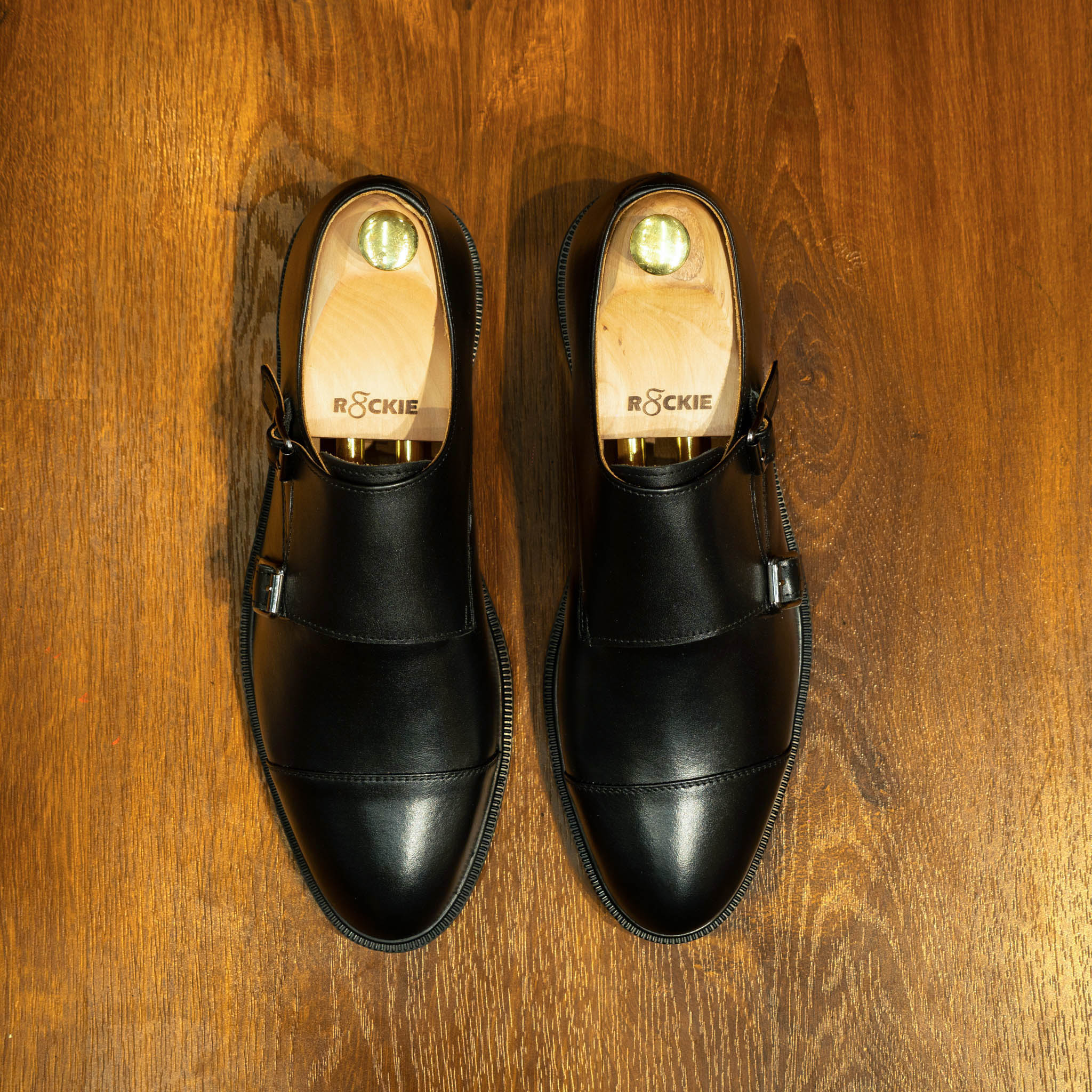 Giày Beckman Double Monkstrap - Đen 4