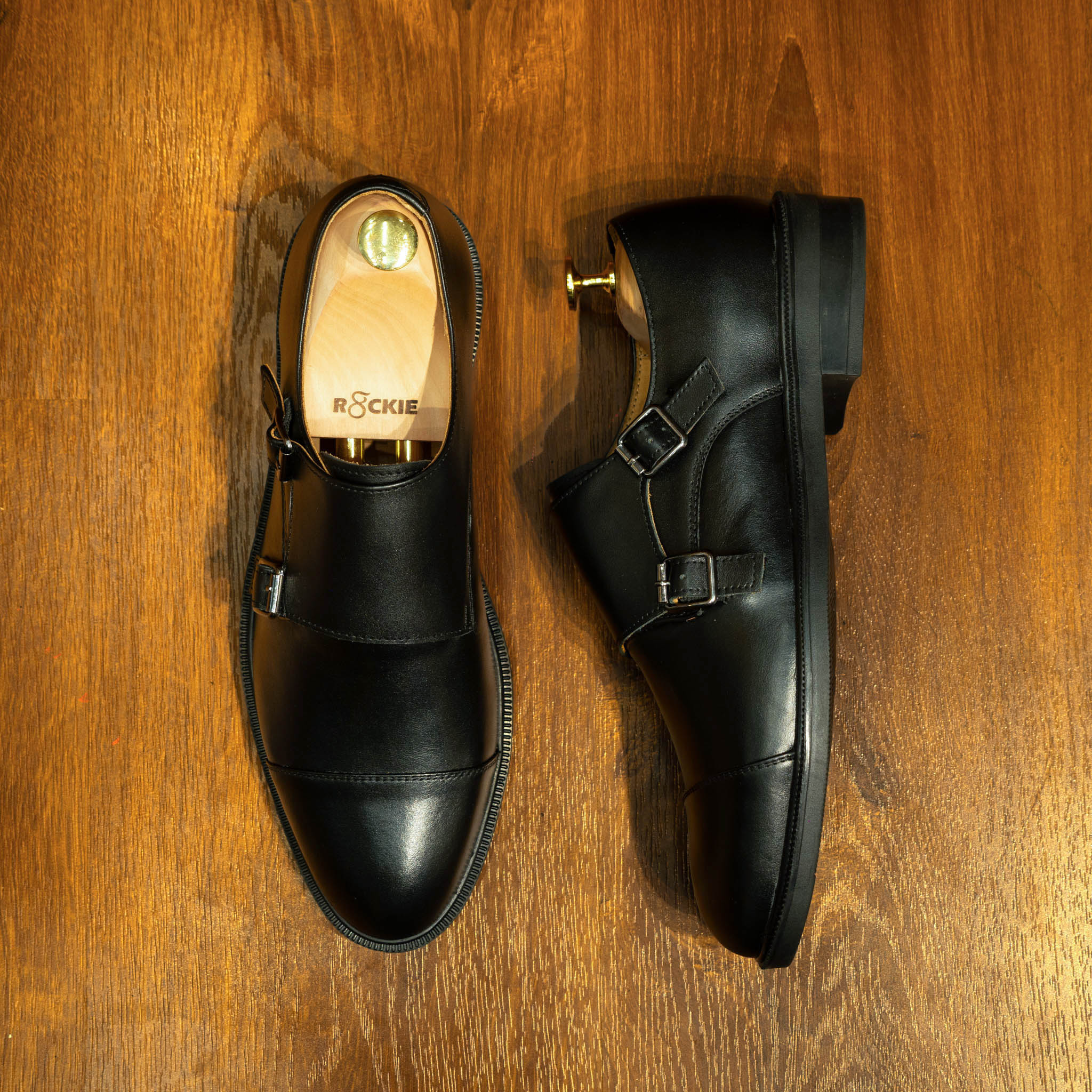 Giày Beckman Double Monkstrap - Đen 5