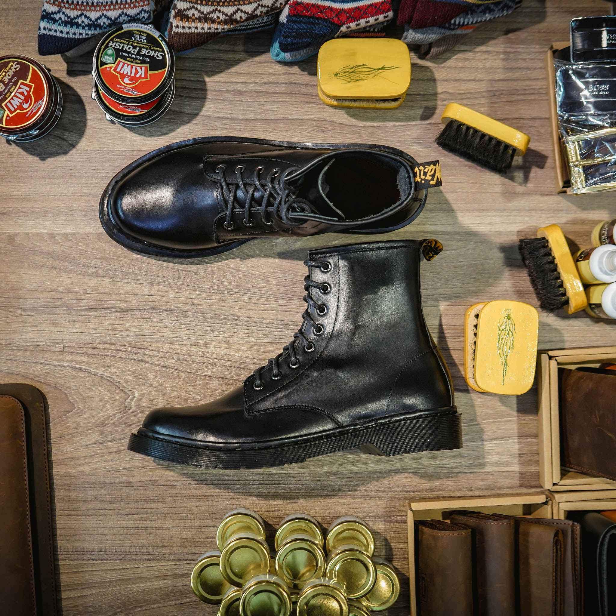 Giày Dr Boots 1460 Full Black - Đen 1