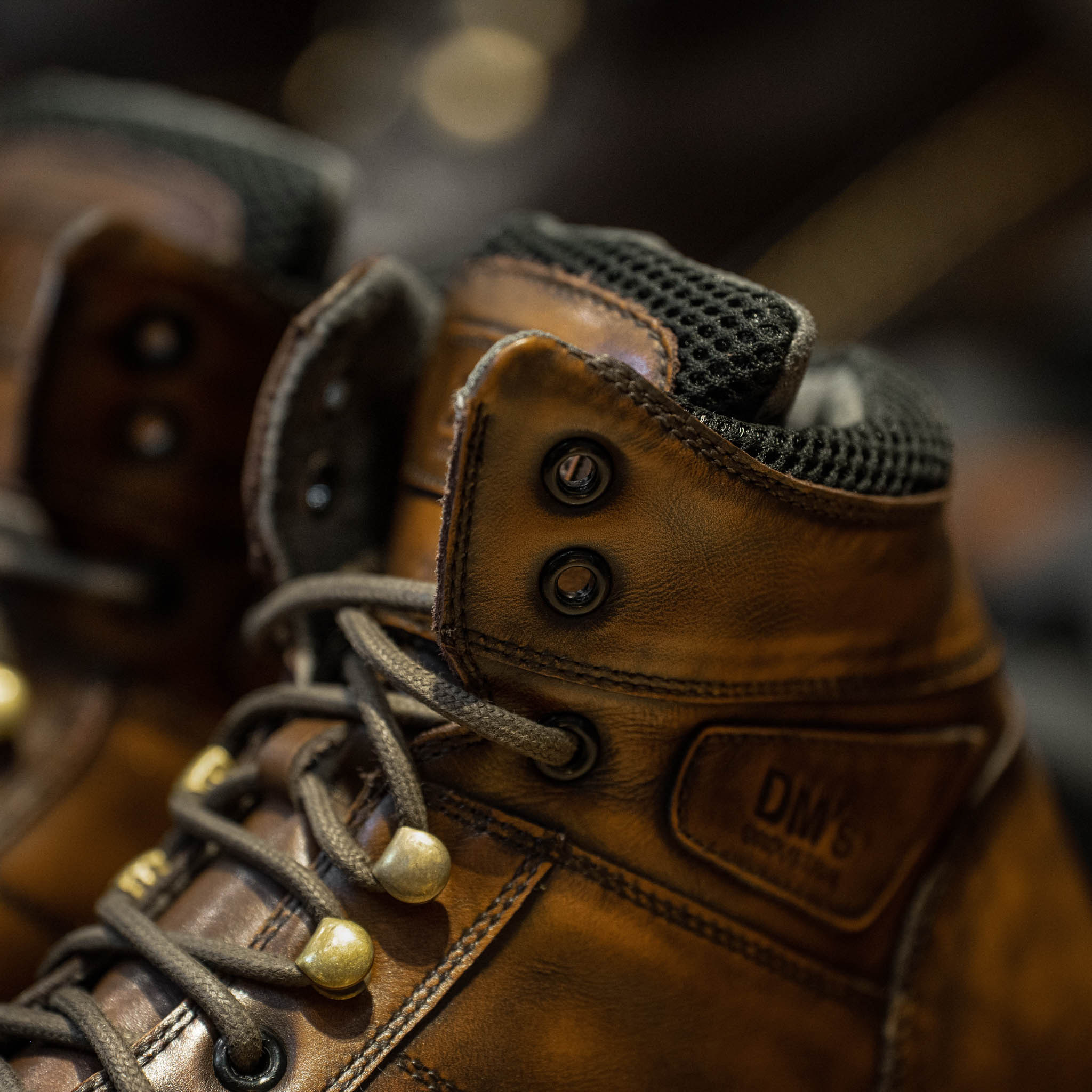 Giày Dr Boots D30 - Nâu Patina 16