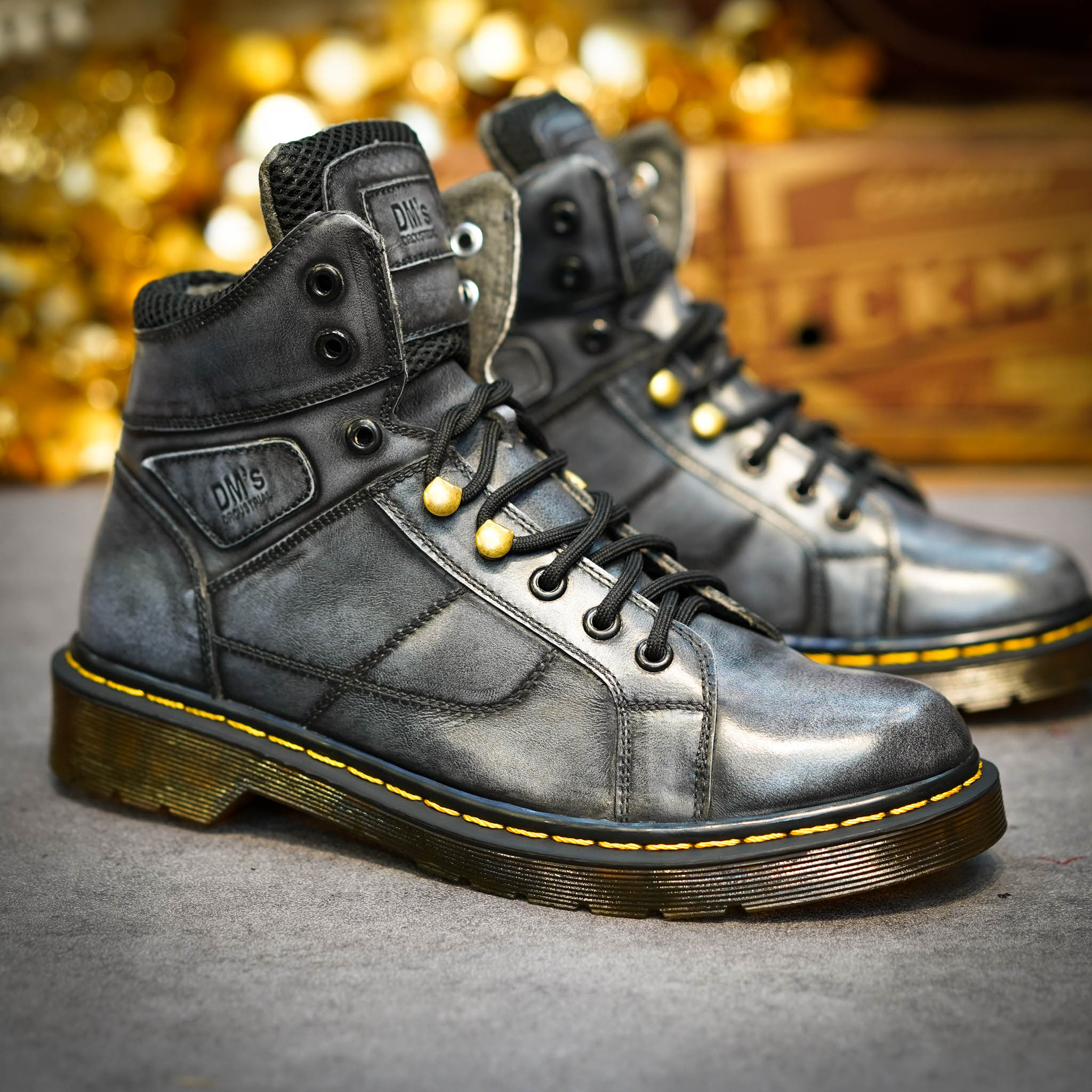 Giày Dr Boots D30 - Xanh Navy 1