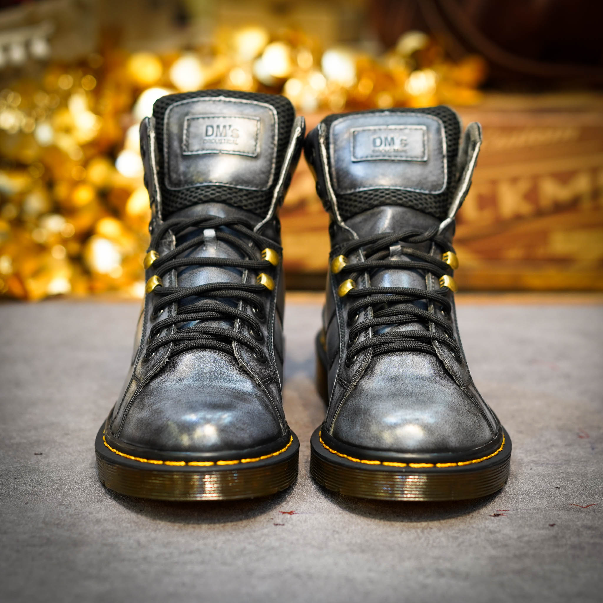 Giày Dr Boots D30 - Xanh Navy 5