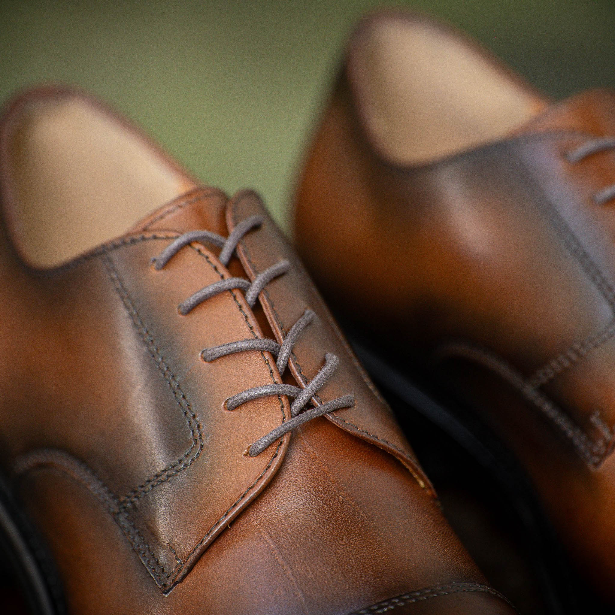 Giày Derby Captoe Classic Parisian - Nâu Patina 7