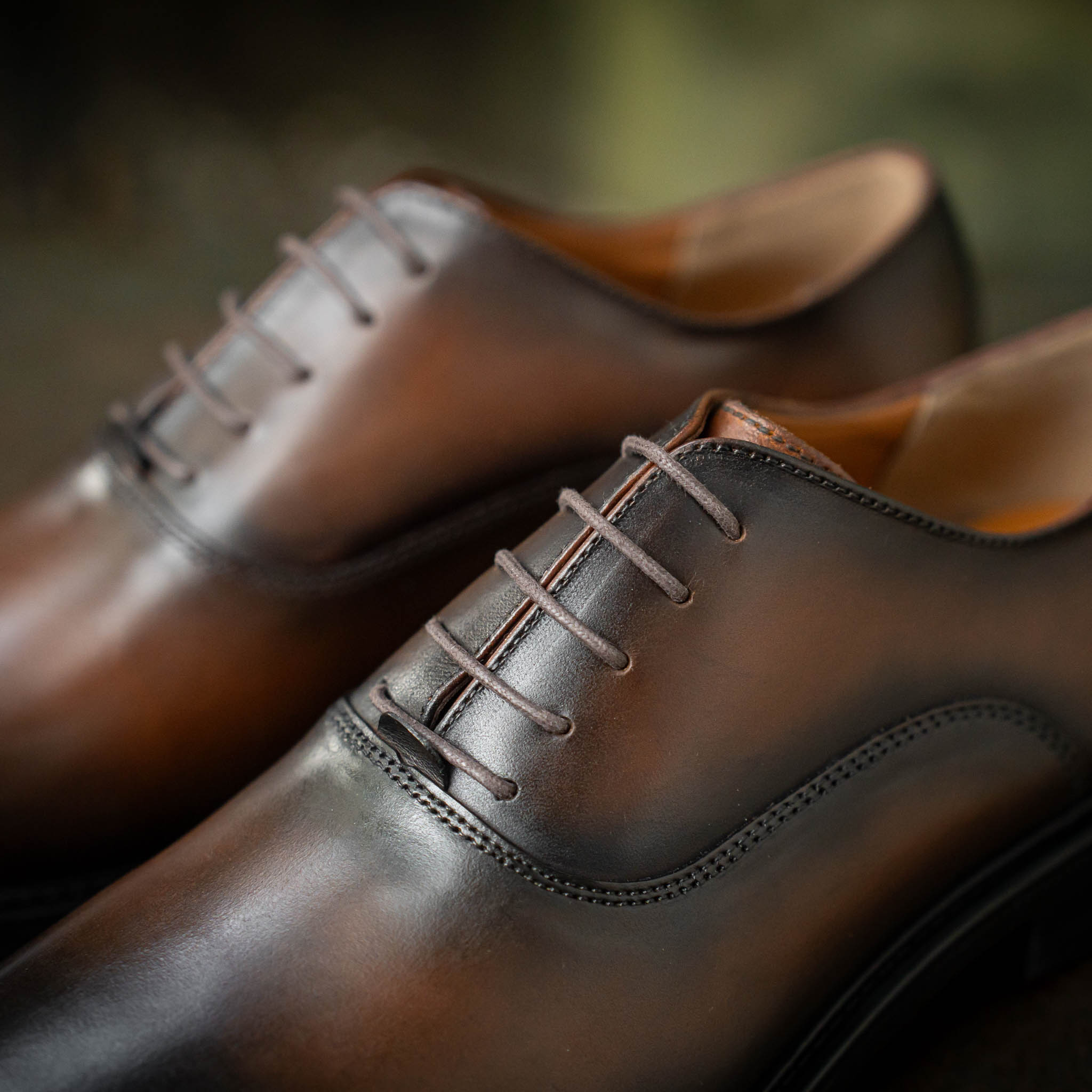 Giày Oxford Classic Romanista - Nâu Patina 10