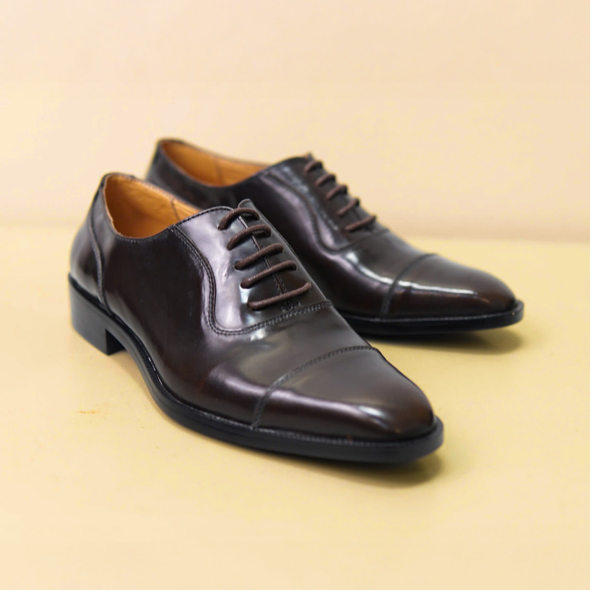 Giày Santoni Oxford Captoe Pantheon