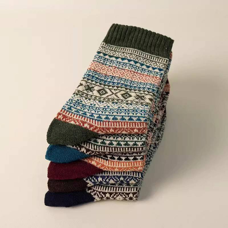 Combo 3 Đôi Tất Thổ Cẩm Dài 1