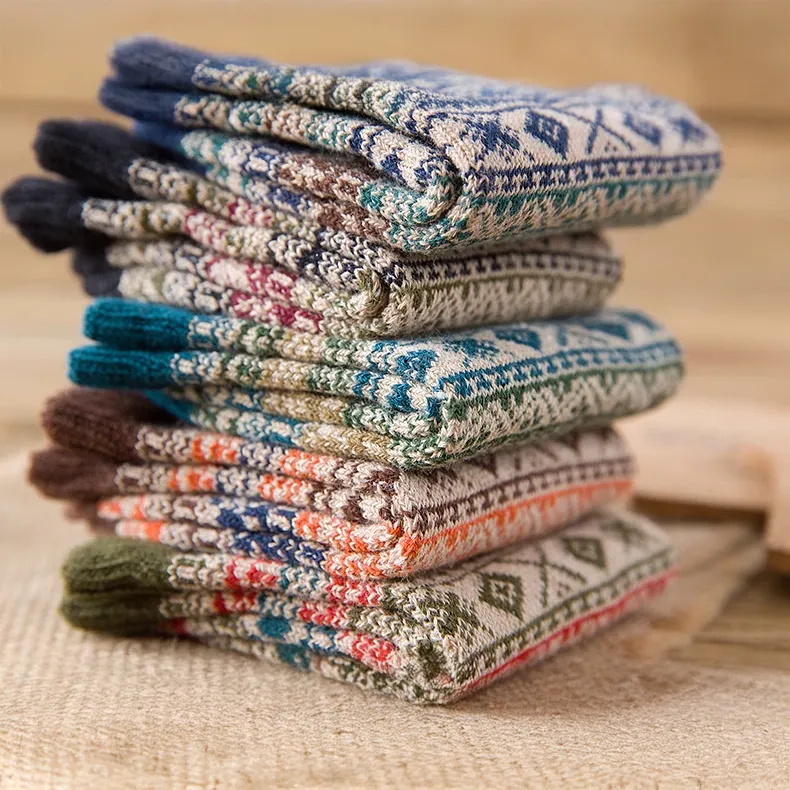 Vớ Vintage Thổ Cẩm Hàng Nhập - Ngắn 2