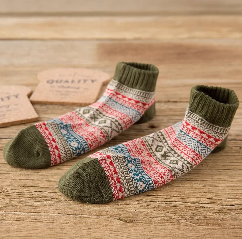 Vớ Vintage Thổ Cẩm Hàng Nhập - Ngắn 6