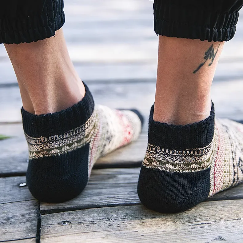 Vớ Vintage Thổ Cẩm Hàng Nhập - Ngắn 11