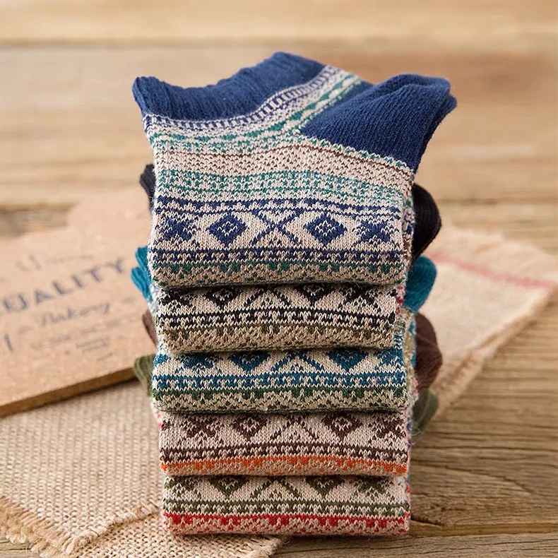 Vớ Vintage Thổ Cẩm Hàng Nhập - Ngắn 3