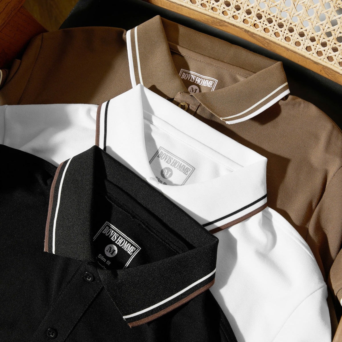 Áo Polo Bovis Crimer - Đen 1