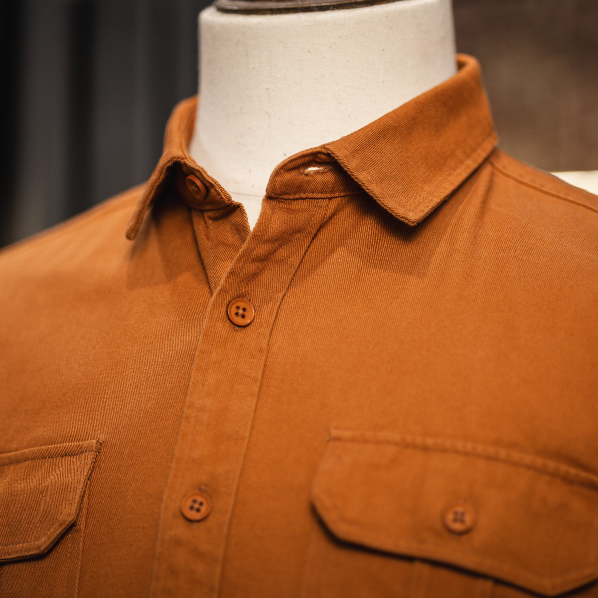 Sơ Mi Kaki Belfort - Bò 2