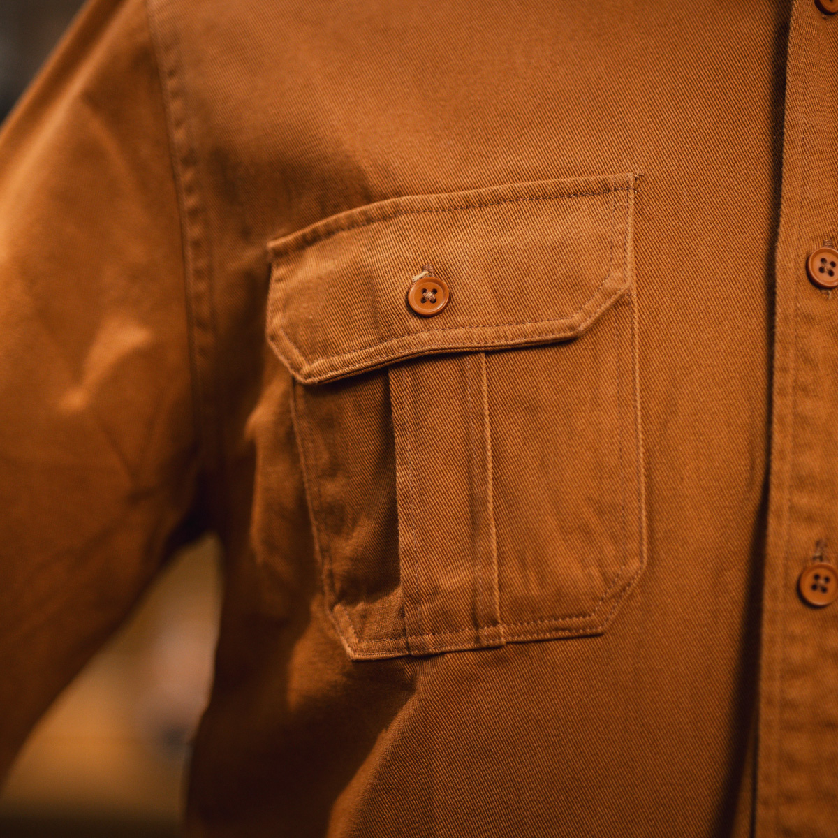 Sơ Mi Kaki Belfort - Bò 3