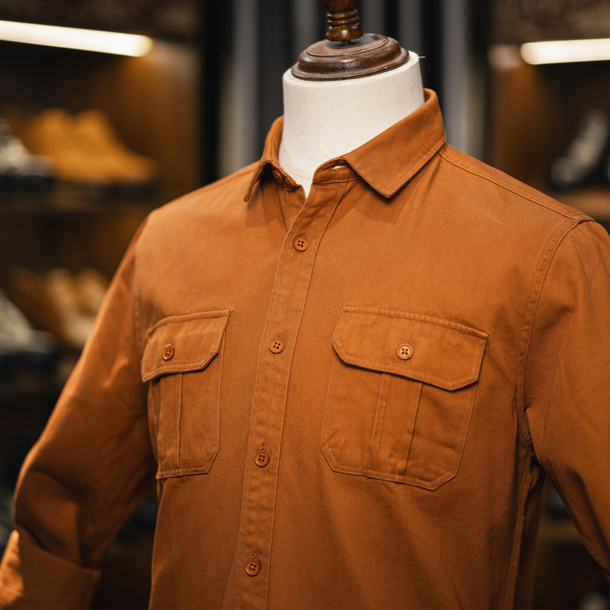 Sơ Mi Kaki Belfort - Bò 1