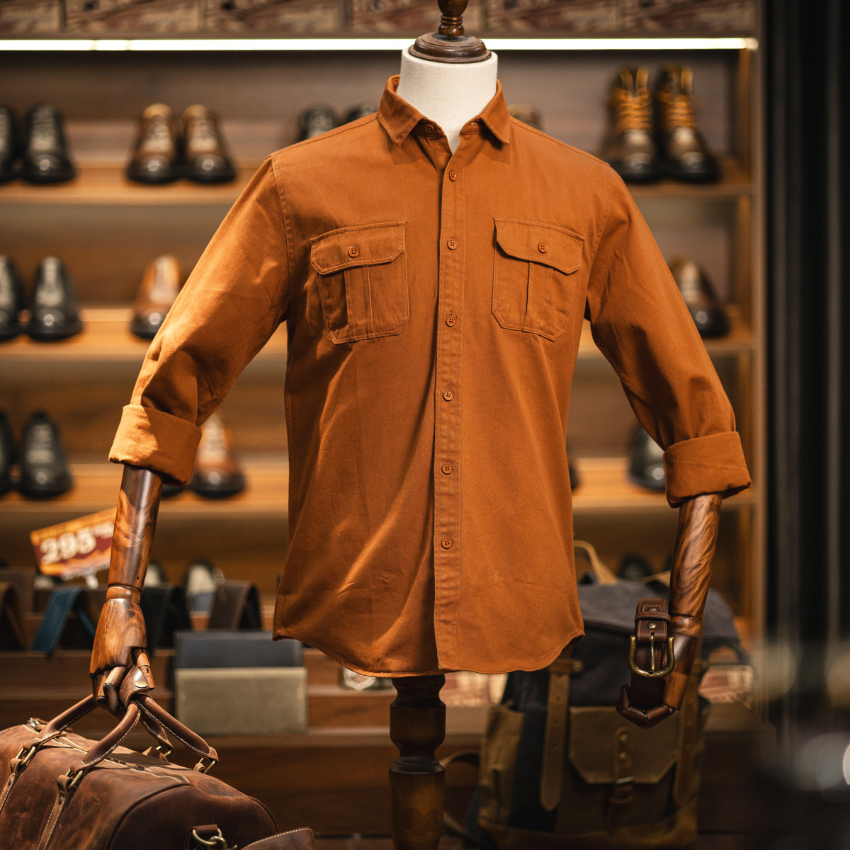 Sơ Mi Kaki Belfort - Bò