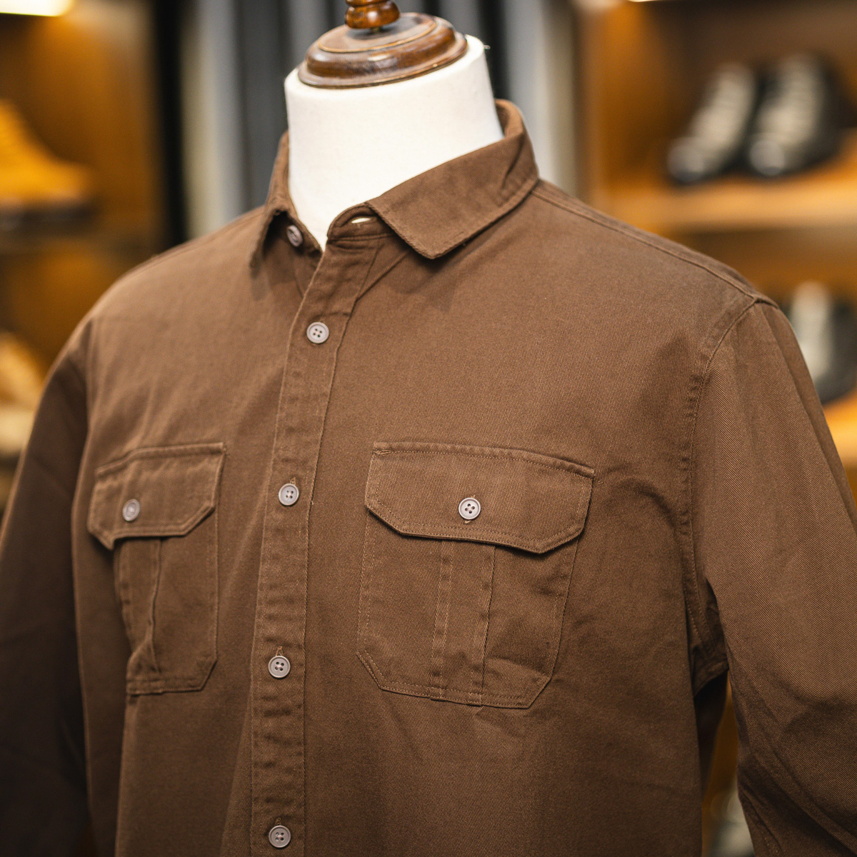 Áo Khoác Kaki Belfort - Nâu 1