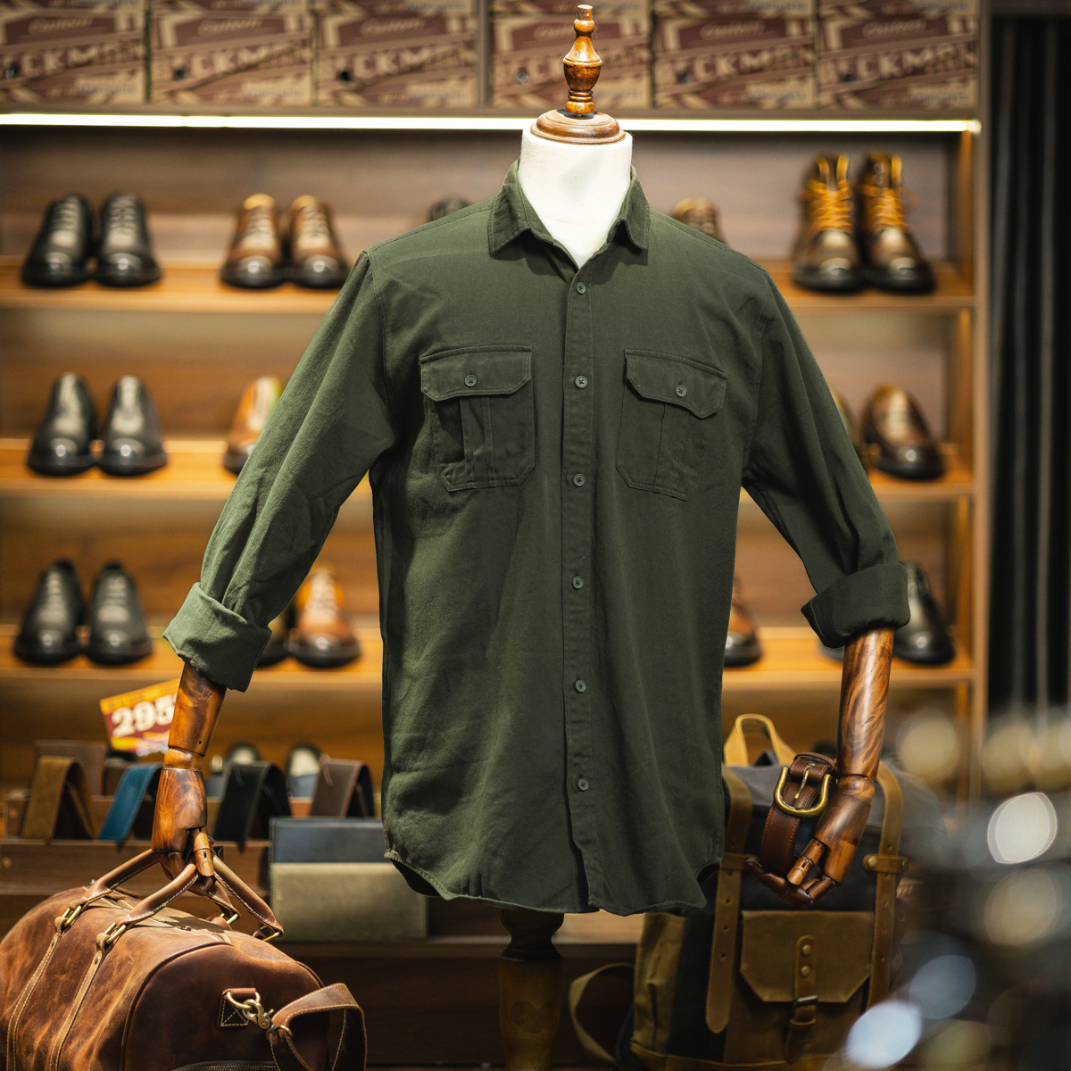 Áo Khoác Kaki Belfort - Rêu 6