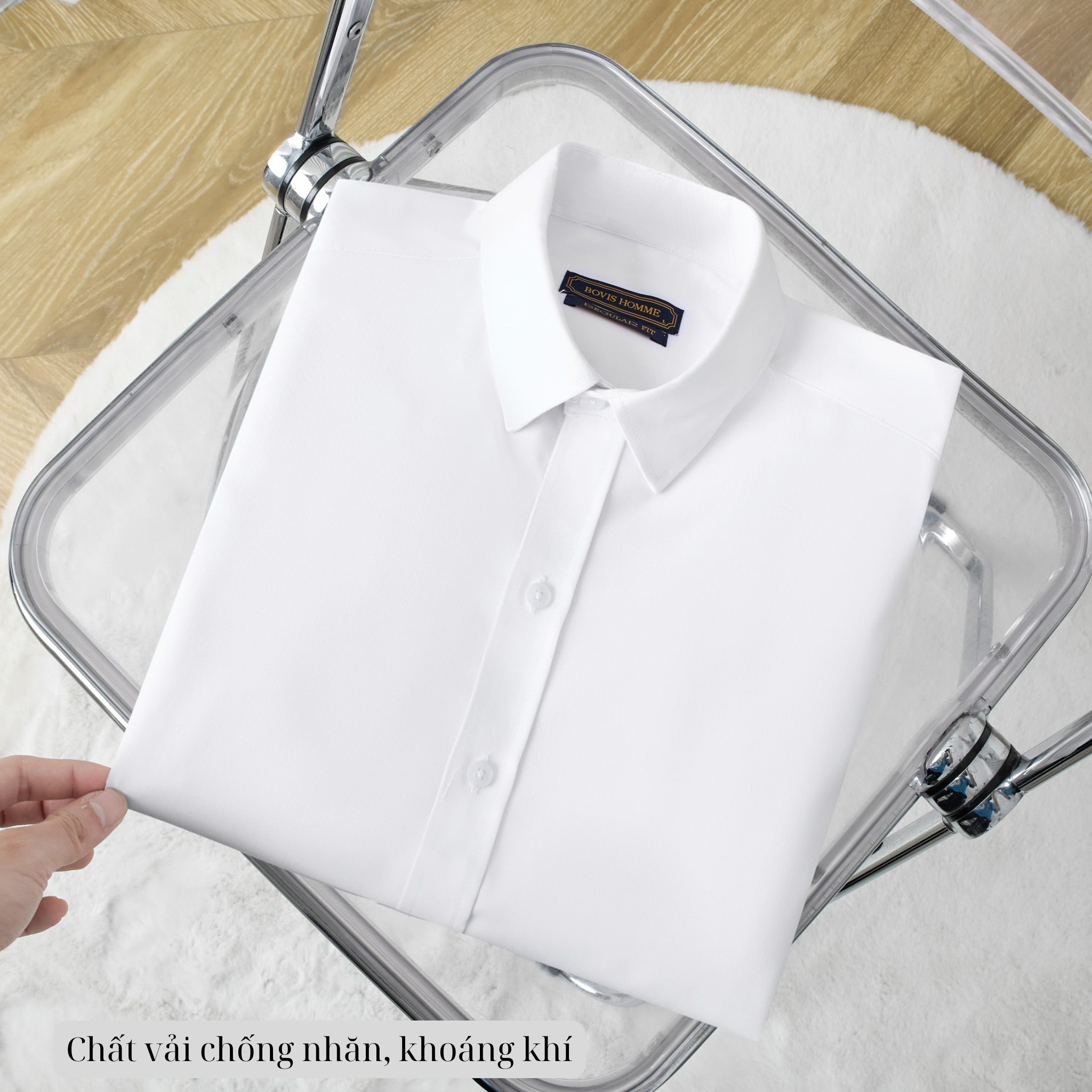 Sơ Mi Bamboo Bv - Trắng
